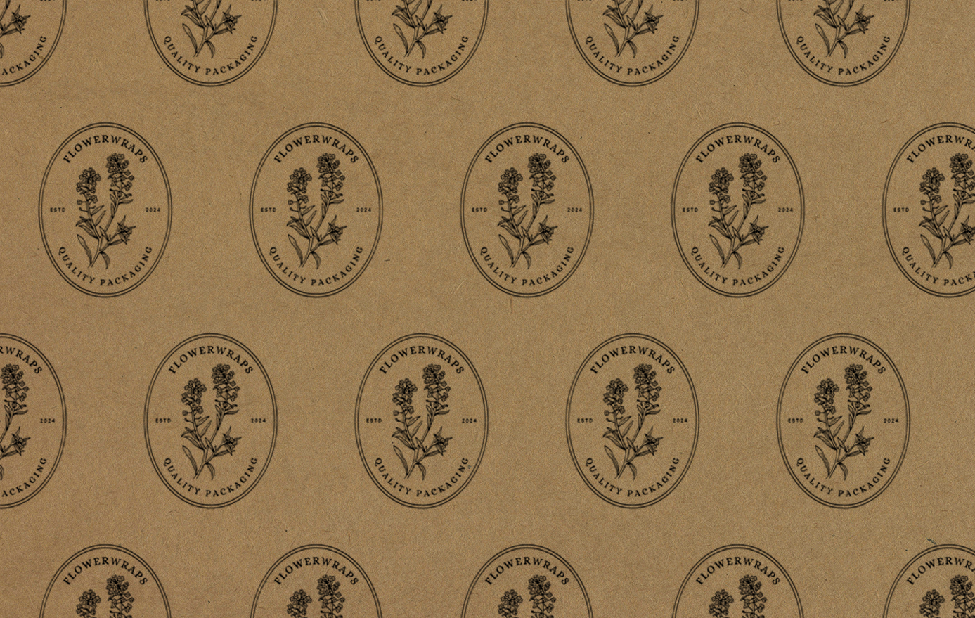 Rouleau de marque de l'entreprise