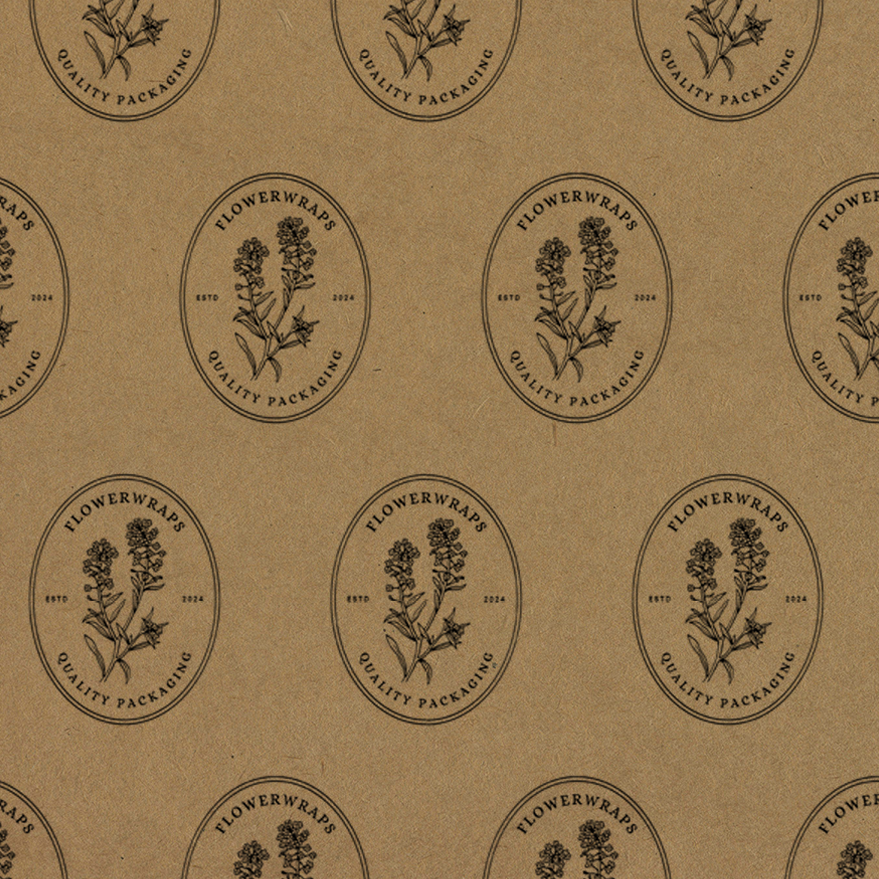 Rouleau de marque de l'entreprise