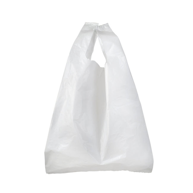Sacs de courses blancs et résistants