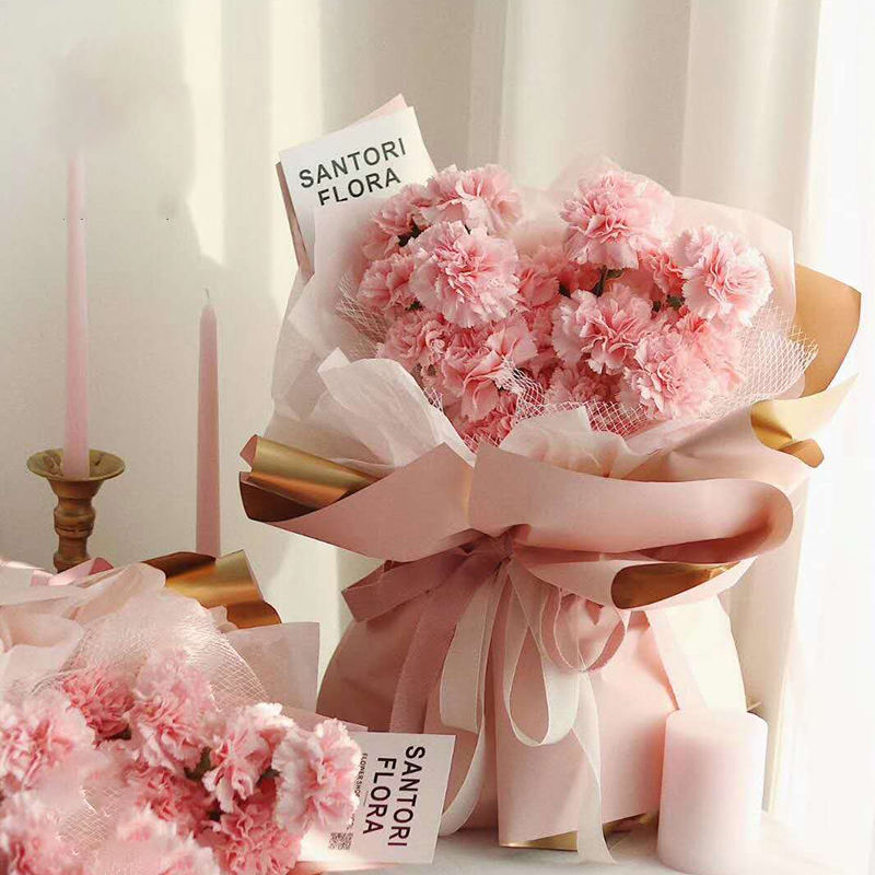 Gold-Back Waterproof Bouquet Sheets
