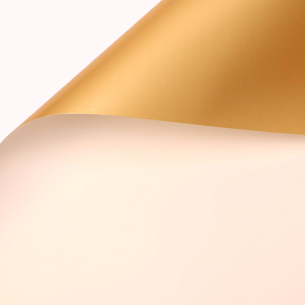 Gold-Back Waterproof Bouquet Sheets