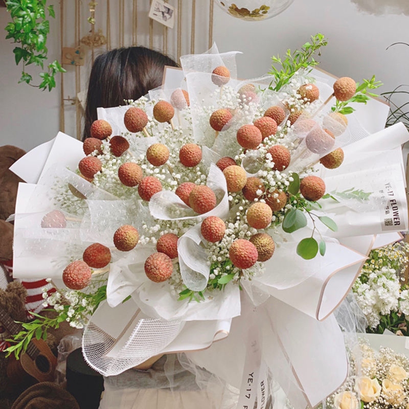 Gold Border Waterproof Bouquet Sheets