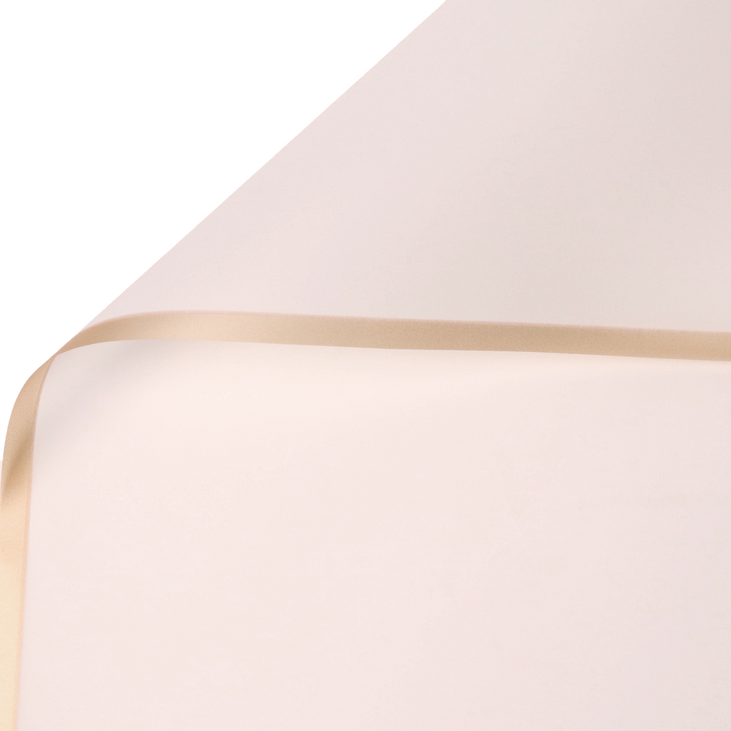 Gold Border Waterproof Bouquet Sheets