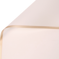Gold Border Waterproof Bouquet Sheets