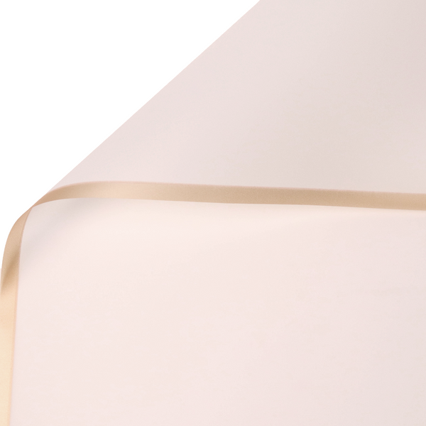 Gold Border Waterproof Bouquet Sheets