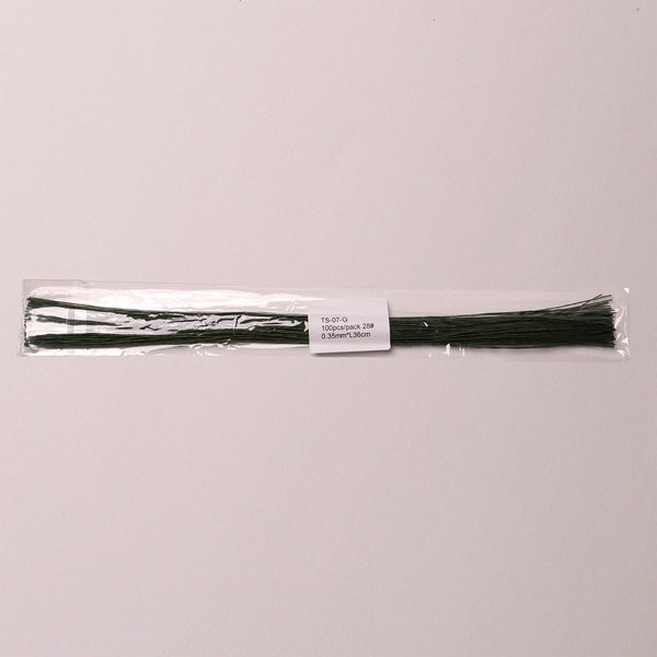 Green Floral Wire