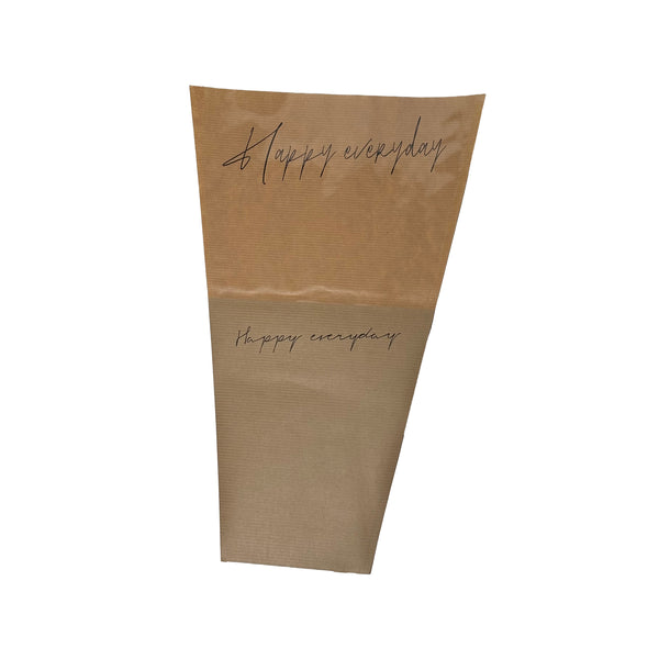 Kraft Sleeves with Cellophane Window