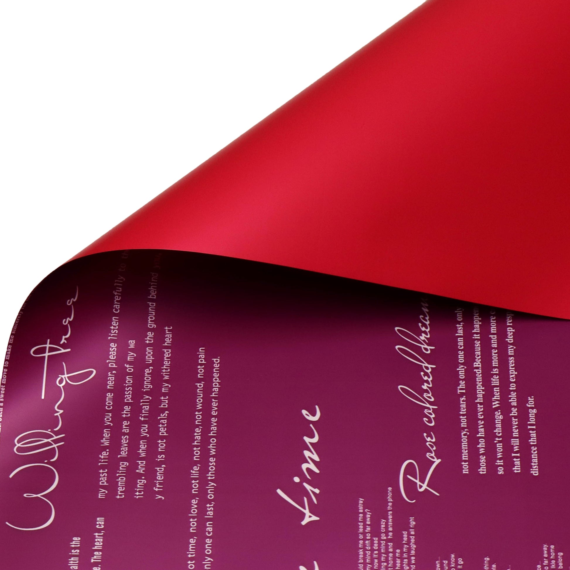 Lyric Bi-Colour Waterproof Bouquet Sheets