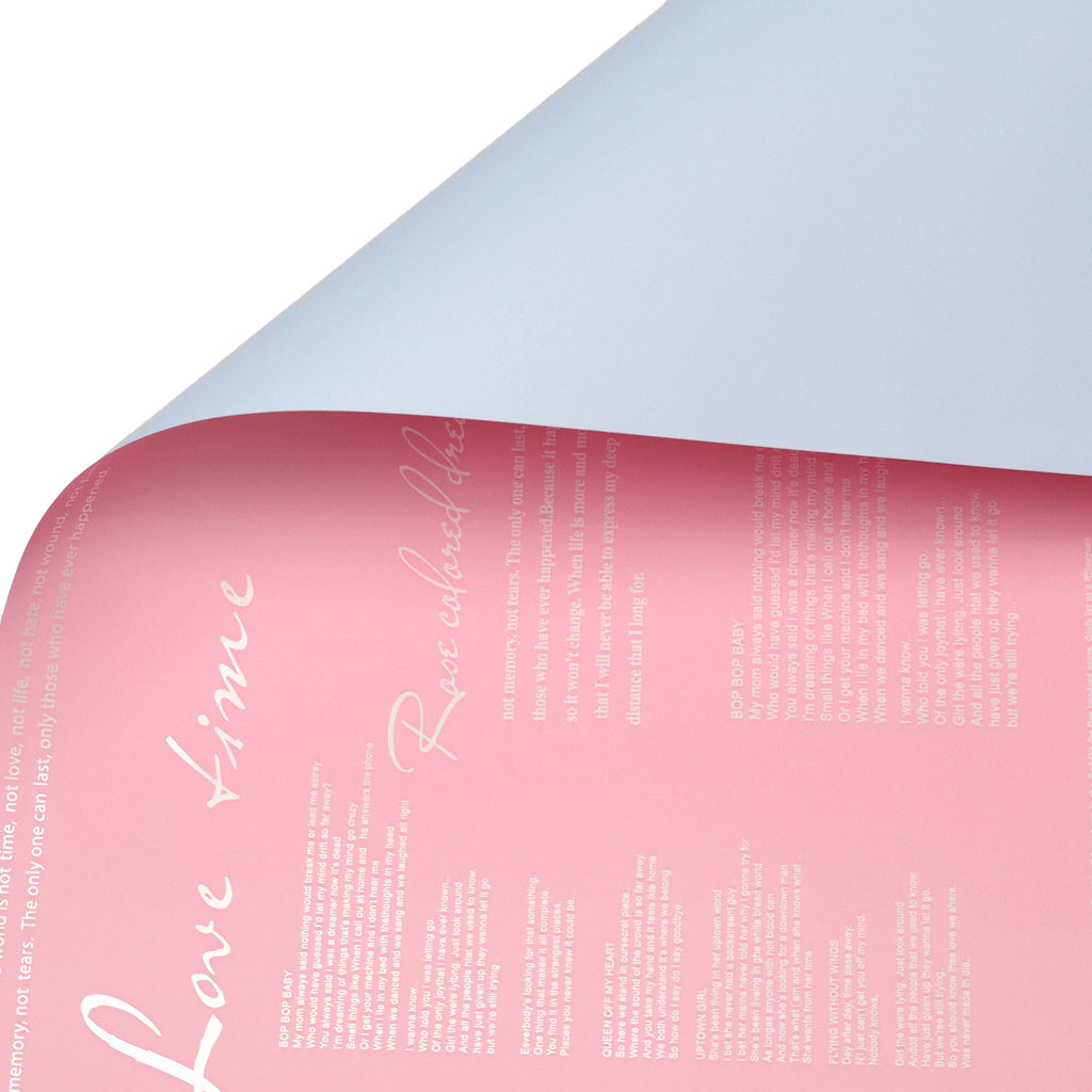 Lyric Bi-Colour Waterproof Bouquet Sheets