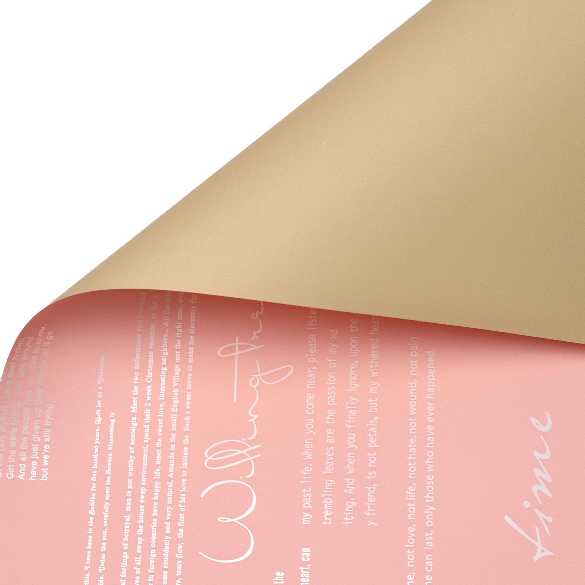 Lyric Bi-Colour Waterproof Bouquet Sheets