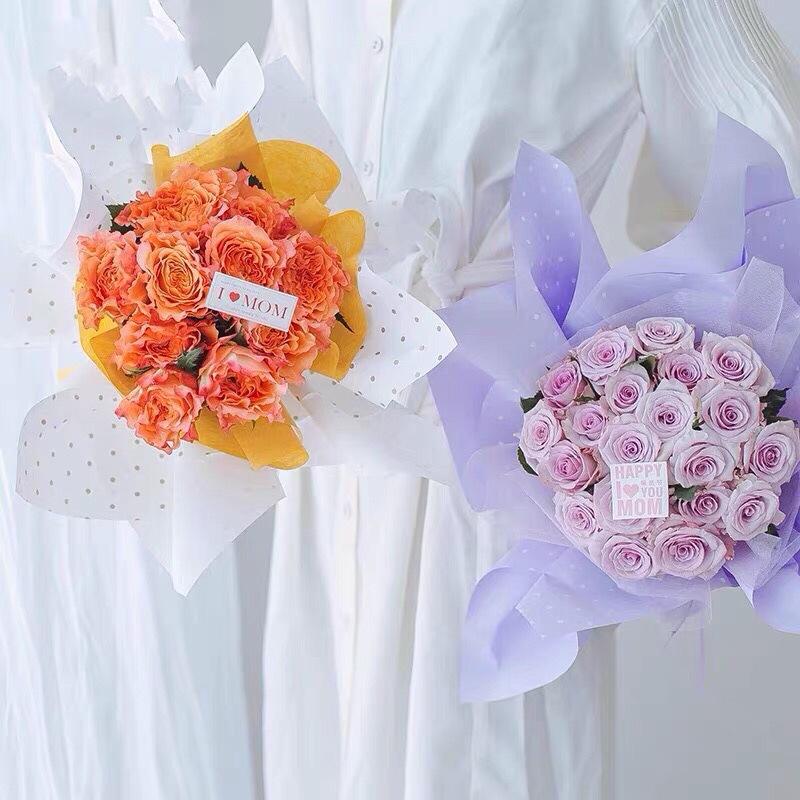 Polka Dot Waterproof Bouquet Sheets