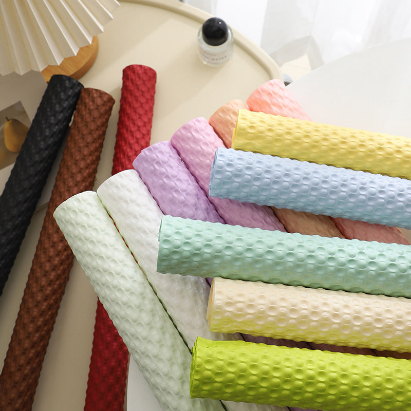 Feuilles de bouquet en relief soufflées