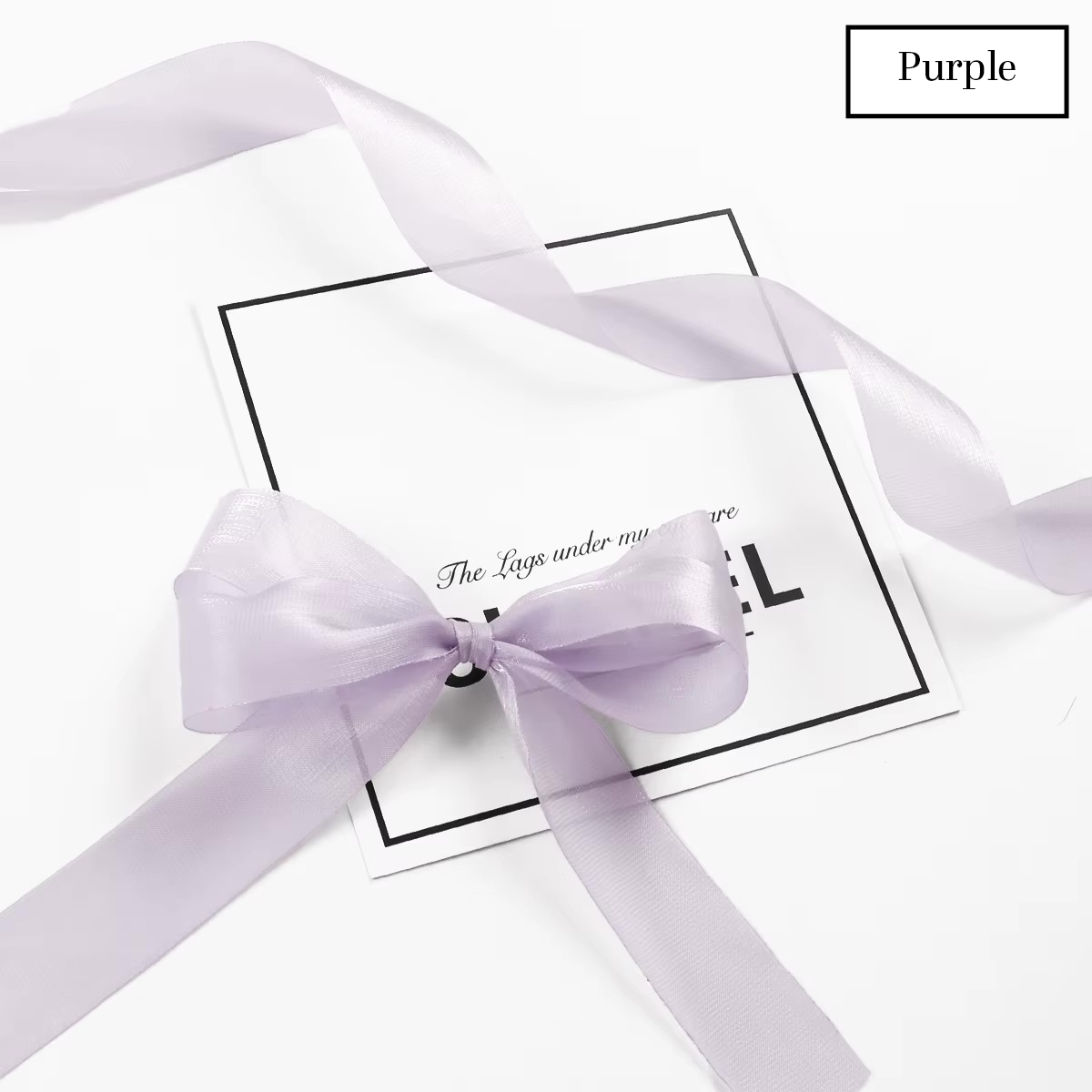 Silk Ribbon - 1 inch x 20 yards