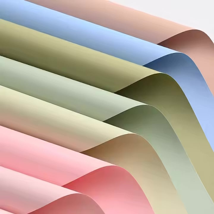 Solid Colour Matte Waterproof Bouquet Sheets - PREORDER