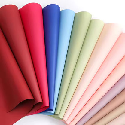 Solid Colour Matte Waterproof Bouquet Sheets - PREORDER