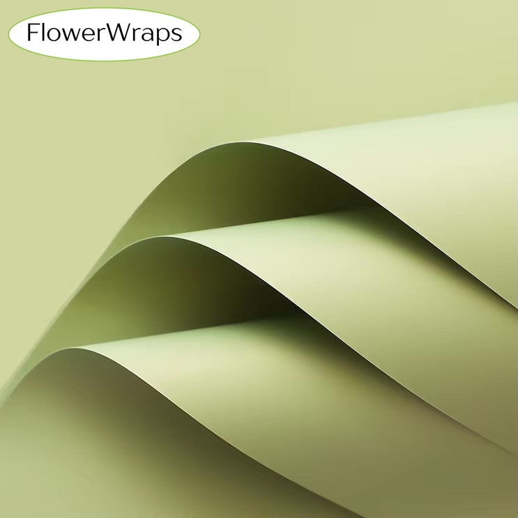Solid Colour Matte Waterproof Bouquet Sheets - PREORDER