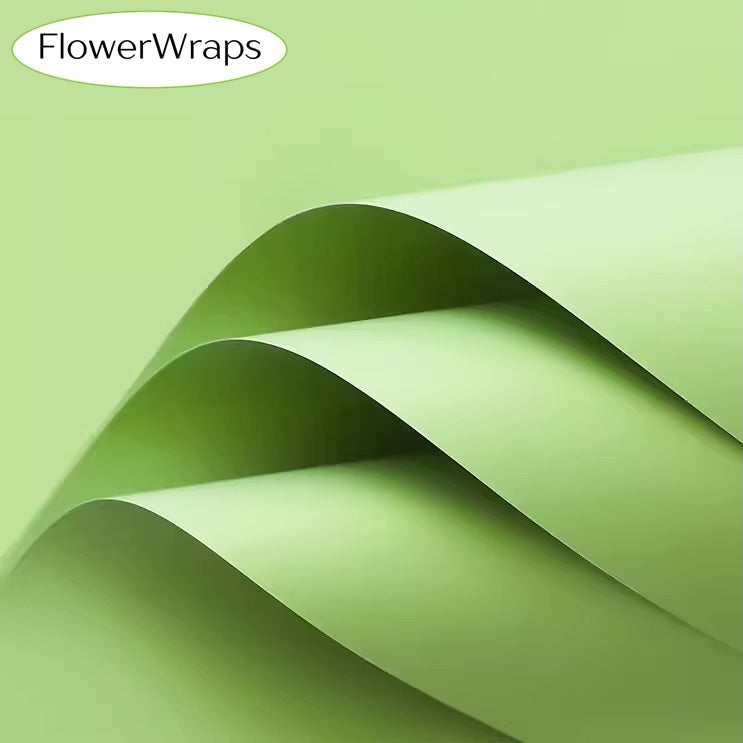 Solid Colour Matte Waterproof Bouquet Sheets - PREORDER