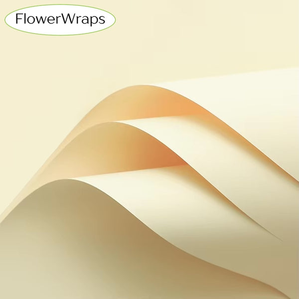 Solid Colour Matte Waterproof Bouquet Sheets