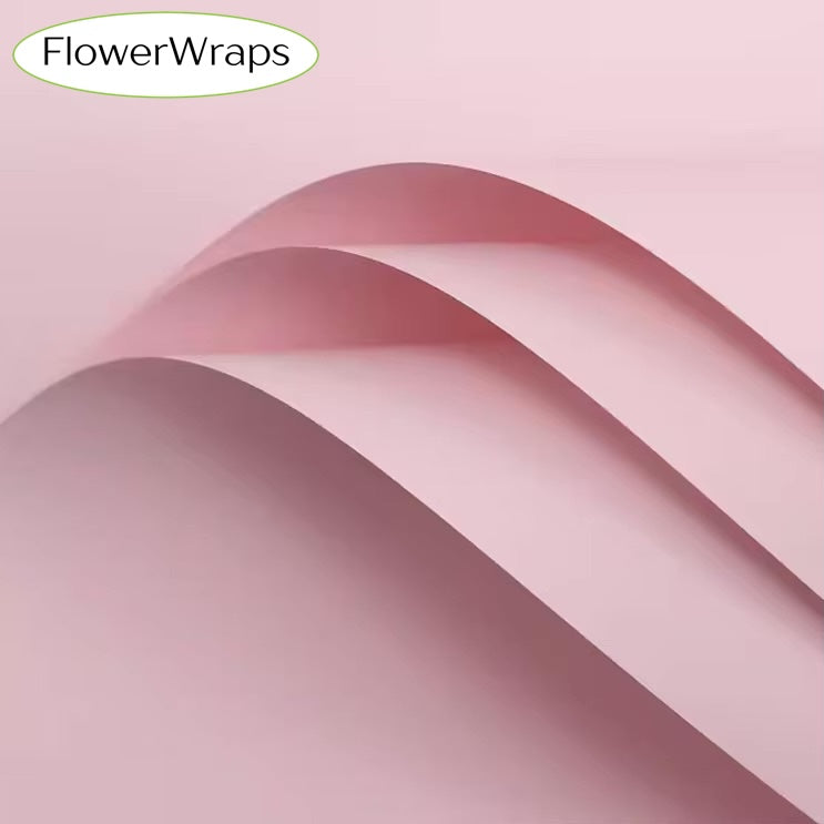 Solid Colour Matte Waterproof Bouquet Sheets - PREORDER