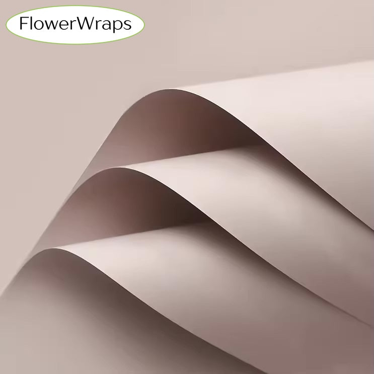 Solid Colour Matte Waterproof Bouquet Sheets - PREORDER