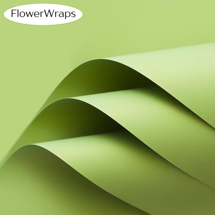 Solid Colour Matte Waterproof Bouquet Sheets - PREORDER