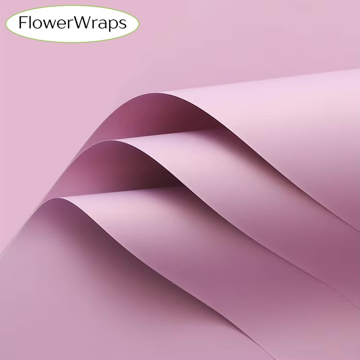 Solid Colour Matte Waterproof Bouquet Sheets - PREORDER