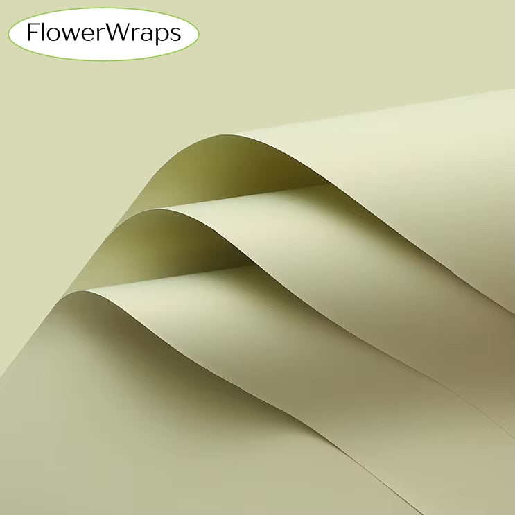 Solid Colour Matte Waterproof Bouquet Sheets - PREORDER