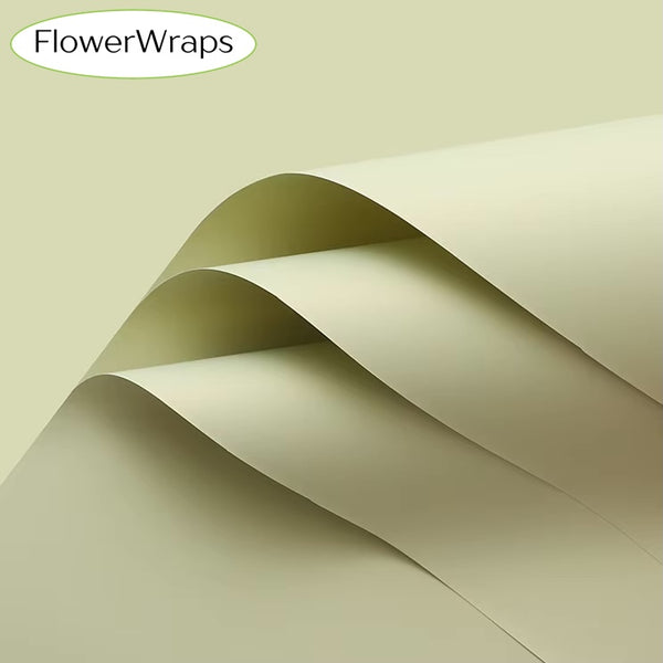 Solid Colour Matte Waterproof Bouquet Sheets