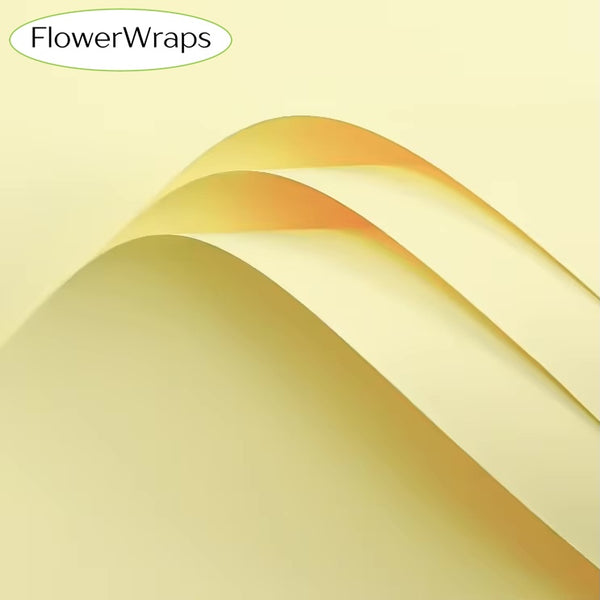 Solid Colour Matte Waterproof Bouquet Sheets