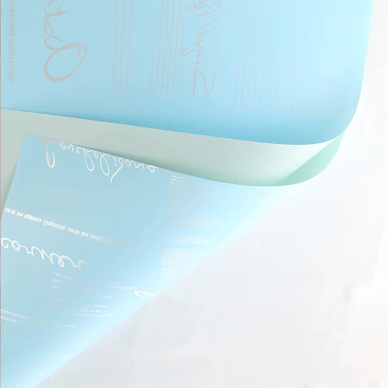 Feuilles imperméables Lyric Bicolore pour bouquets