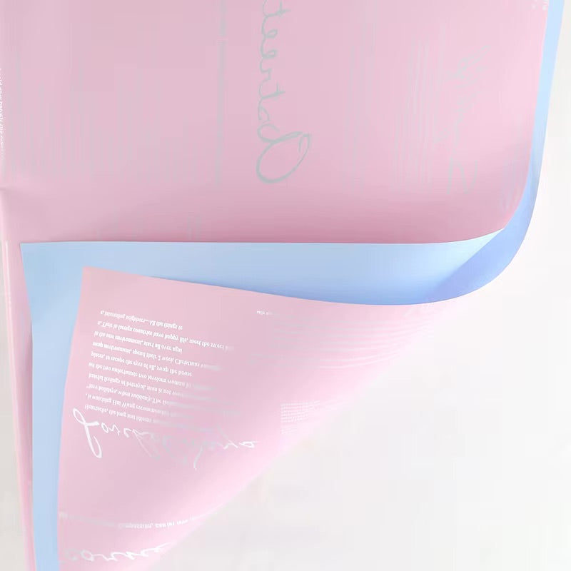 Feuilles imperméables Lyric Bicolore pour bouquets