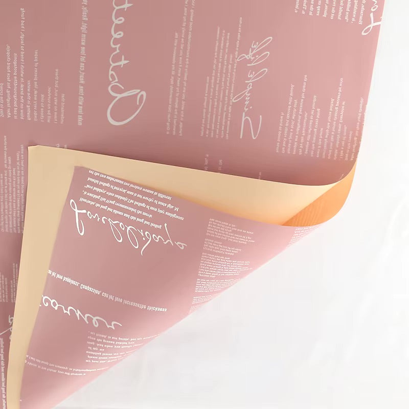 Feuilles imperméables Lyric Bicolore pour bouquets