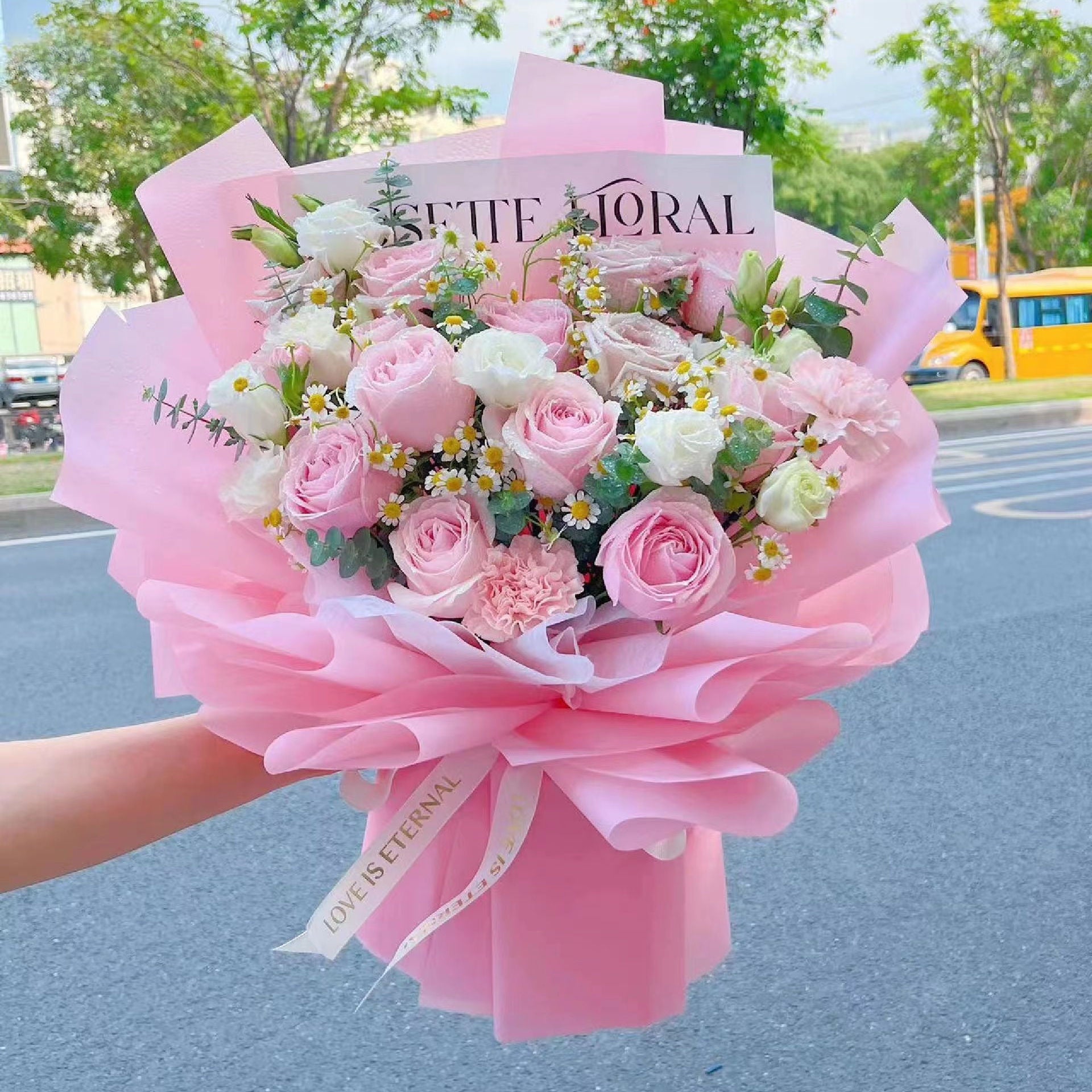 Translucent Waterproof Bouquet Sheets