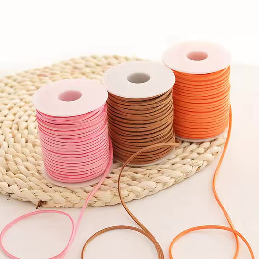 Corde en cuir velours