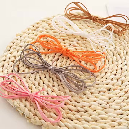 Corde en cuir velours